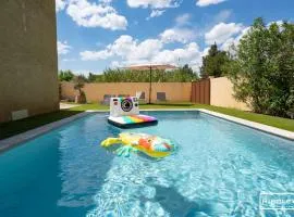 Villa T4 climatisée avec piscine privée