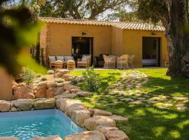 Domaine de Gialla Bergerie Quercia, 2 pers, piscine chauffée, 10 mn plage, hotel a Arraggio