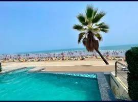 Front-Sea-View HOTEL TBS Near Jagannath Temple -SWIMMING POOL Restaurant- Lift and Parking Facilities - Fully Air Conditioning Hotel - A Top Rated Luxuary Hotel