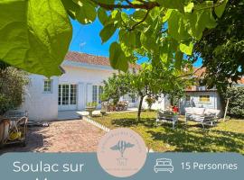 Villa familiale proche Océan, hotel in Soulac-sur-Mer