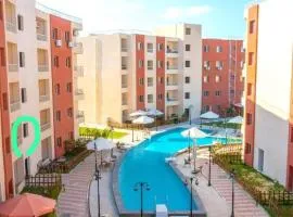 وحدة للإيجار في إحدى قرى الساحل الشمالي المميزة