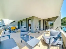 Rooftop 3 pièces avec Piscine face mer