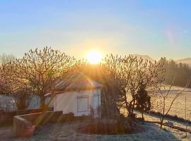 Single Tiny House Salzkammergut, mini casa em Regau