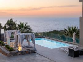 Villa La mer de Crete - private pool & sew view, ξενοδοχείο στην Αγία Πελαγία