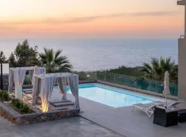 Villa La mer de Crete - private pool & sew view