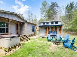 Hot Tub and Fire Pit Getaway in Sevierville!