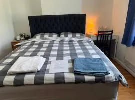 Large Double Bedroom with free on site parking