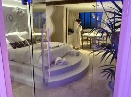 L Ode, hotel with hot tubs in Charnay