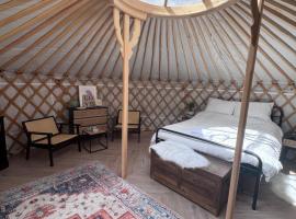 The Skye Yurt, Zelt-Lodge in Messing