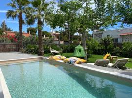 Crystal Private Pool House，阿特米達的飯店