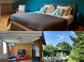 Gite climatisé L'Orée des Landes Proche Center Parcs