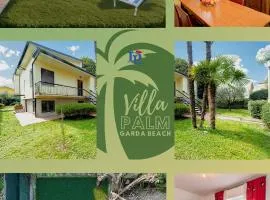DesenzanoLoft Villa Palm Garda Beach, with garden, barbecue and pool