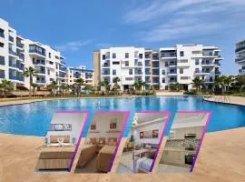 Appartement luxueux - Piscines, Plage 300m, Résidence fermée
