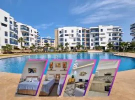 Appartement confort - Piscines, Plage 300m, Résidence fermée