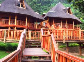 Trackers Safari Lodge Bwindi, parkimisega hotell sihtkohas Buhoma