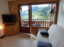 Studio rénové 4 pers - accès direct aux pistes - FR-1-458-224