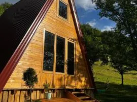 Tjentiste A-frame cabin