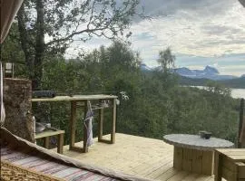 Spectacular tent with unforgettable view