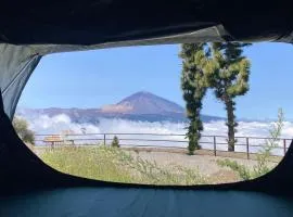 Rooftop tent - The best views of the island