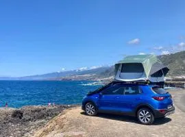 Rooftop tent - The best views of the island
