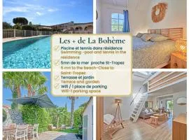La Bohème-Close to St-Tropez Swimming pool -Tennis