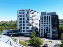 Apartment Efaga Modern Tower Gdynia with Private Parking Space