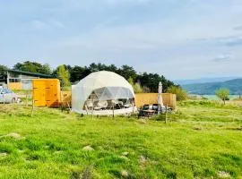 Glamping Hohe Wand - Zelt mit Sternenfenster und Whirlpool