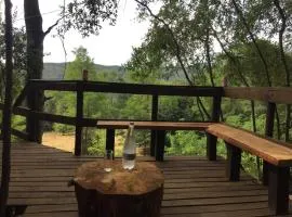 Hermosa Cabaña Rústica Bosque Ámbar