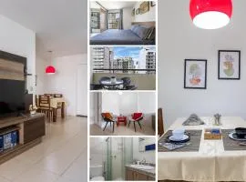 Suite, 2quartos, cozinha completa, varandão, 2 vagas de garagem