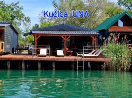 Ada Bojana kucica Una，烏爾齊尼的木屋