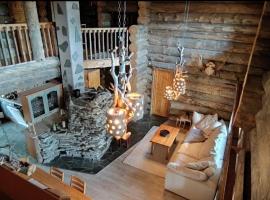 Kelokantola by the lake，盧卡的小屋