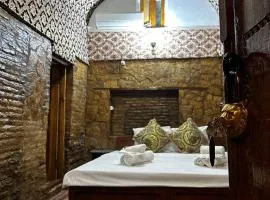 Historical Caravan Sarai XIX Century Mekhtar Anbar
