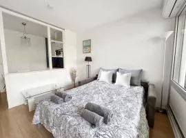 Studio 4 pers Juan-les-Pins, calme & tout à pied