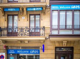 Welcome Gros Hotel, hotel em San Sebastián