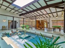 SaffronStays Sarvam - 3bdr wada-inspired pool villa in Igatpuri