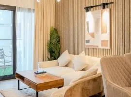 1BR Mamsha Nest with balcony by BlueCloud Holidays