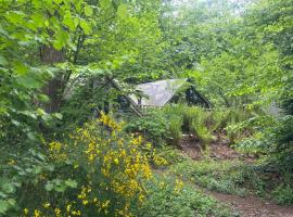 Chalet Scandinave avec sauna IR - In the Woods, hotel v destinaci Gesves