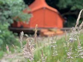 Rode Bell Achter Duin