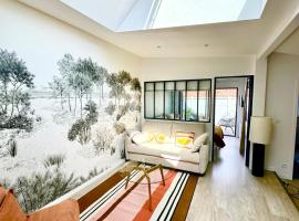Charmante maison à 150 m de la plage、レージュ・キャップ・フェレのホテル