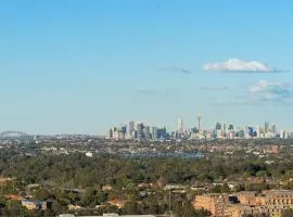 Modern Apartment with City View at Sydney Olympic Park