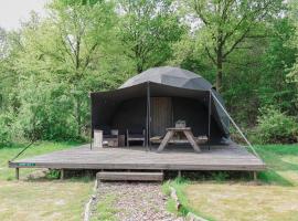 Dome XXL、Hoogersmildeのグランピング施設