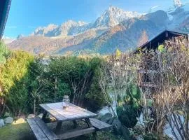 Cosy Petite Chalet T3, Jardin, Terrasse, Parking. Chamonix Mont-blanc.