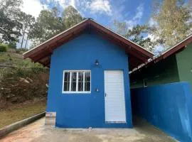 Chalés do vale Extrema azul