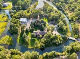 Private Island Fire Pit & Arcade