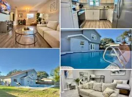 Luxury 4BR Getaway with Private Pool & Cozy Vibes!
