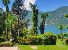 Tropical Art Apartment, hótel í Bissone