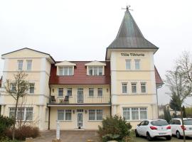 Villa Viktoria auf Usedom, alquiler vacacional en Kolpinsee