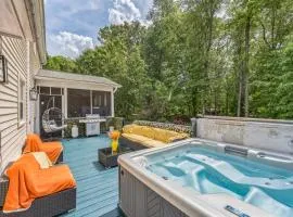 Firepit Games Grill Hot Tub Arcade & King Bed