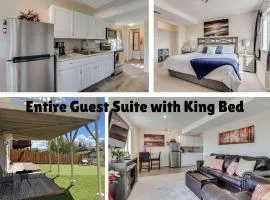 Private Guest Suite with King bed