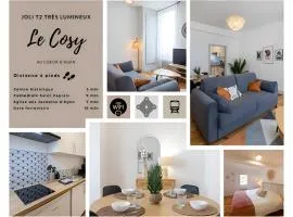 Le Cosy magnifique T2 neuf Centre ville Gare 800 m